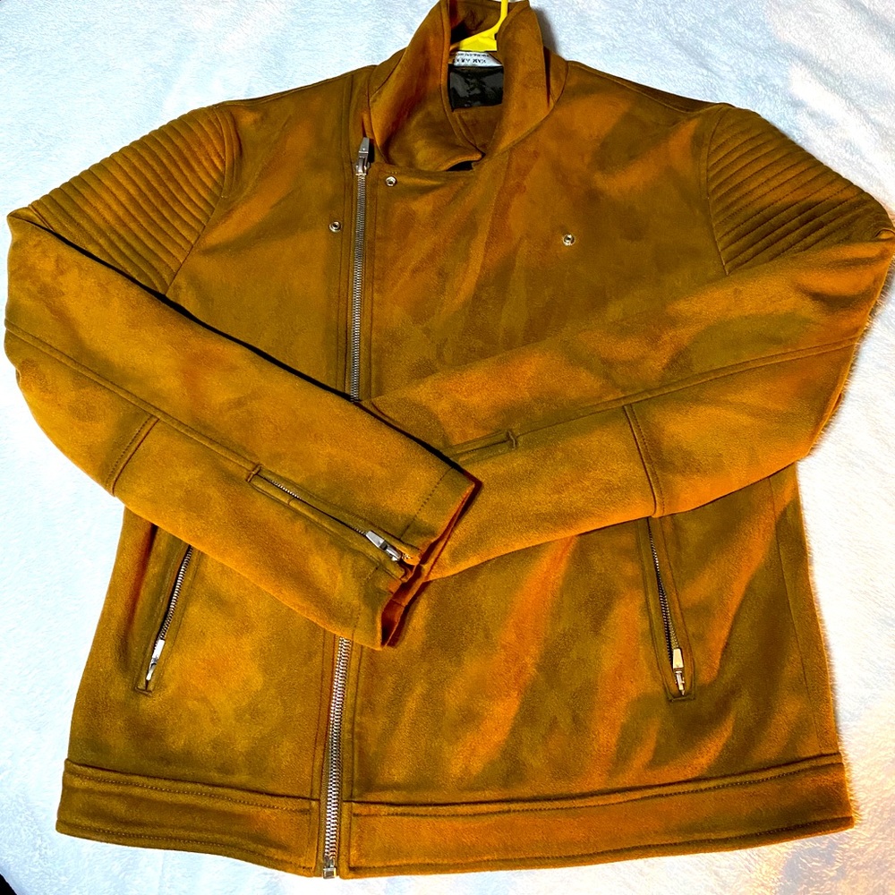 Zara men’s suede jacket